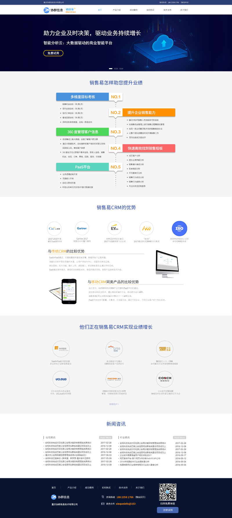 协群信息网站优化